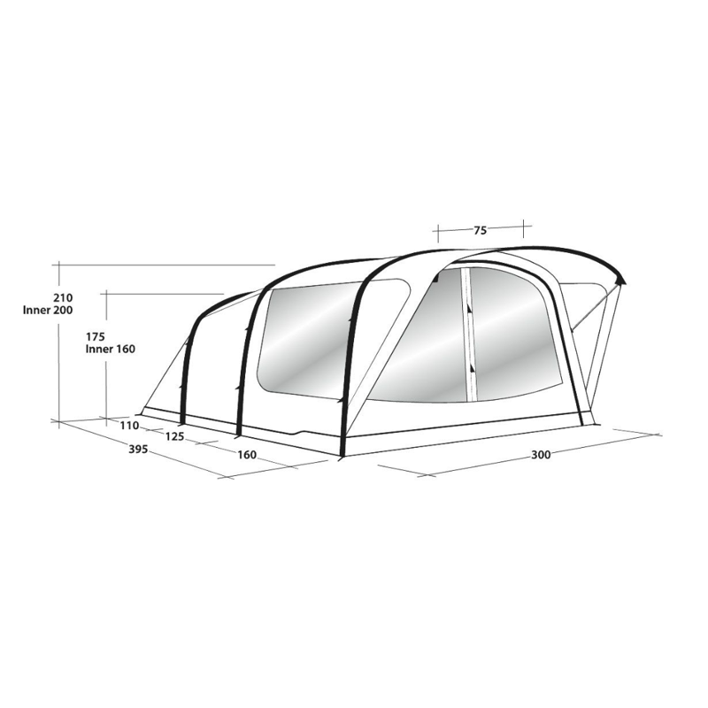 Outwell Lindale 5PA Tent-2